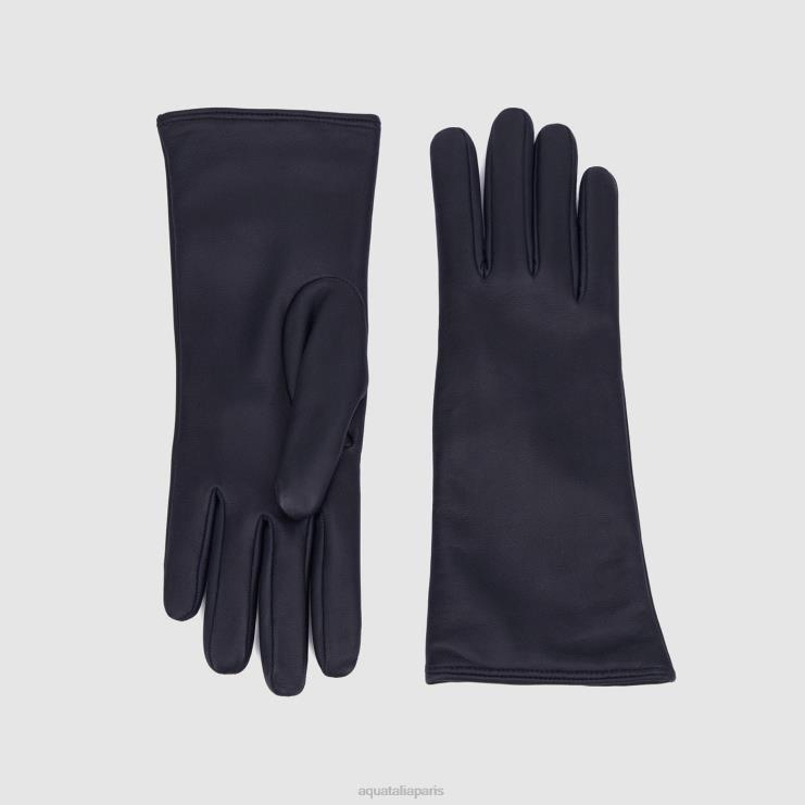 femmes Aquatalia marine gant lungo accessoires J448H369