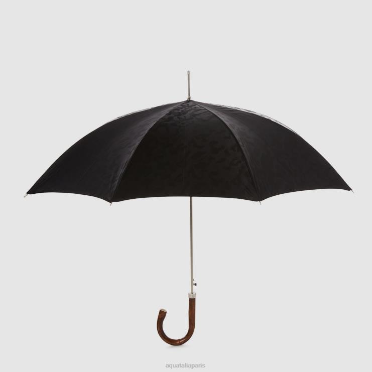unisexe Aquatalia noir parapluie long camouflage accessoires J448H379