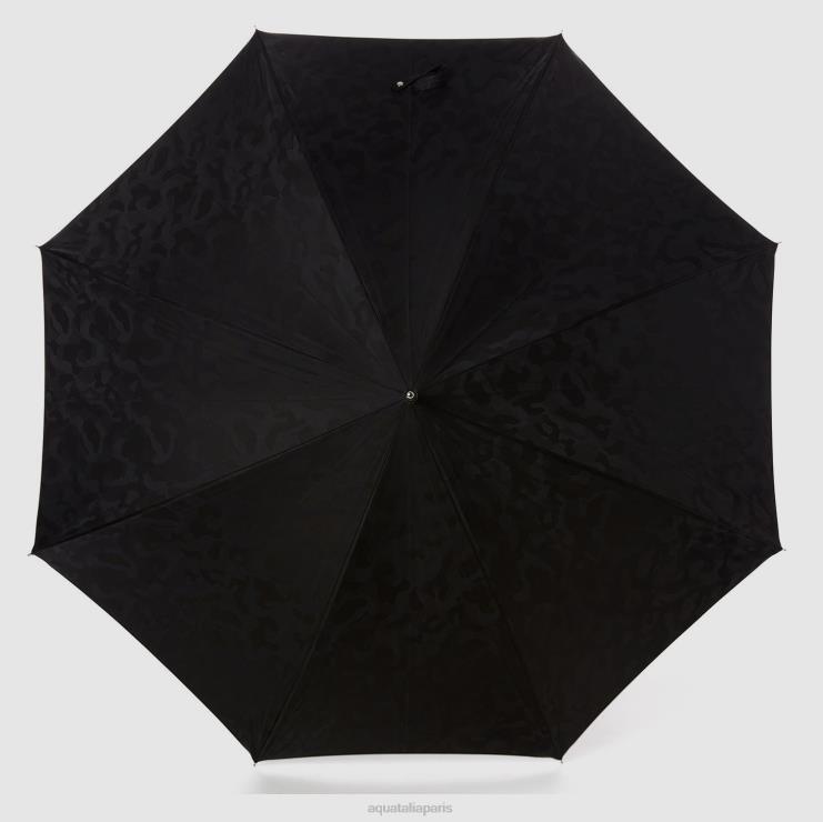 unisexe Aquatalia noir parapluie long camouflage accessoires J448H379
