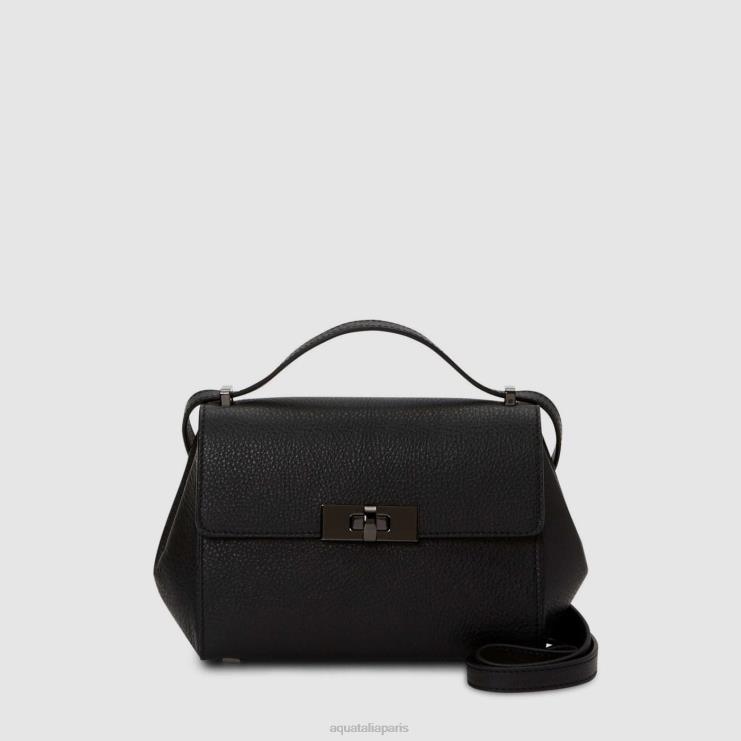 femmes Aquatalia noir mini sac à bandoulière revy accessoires J448H361