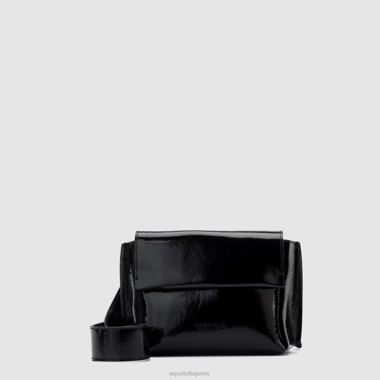 femmes Aquatalia noir sac à bandoulière soho accessoires J448H341