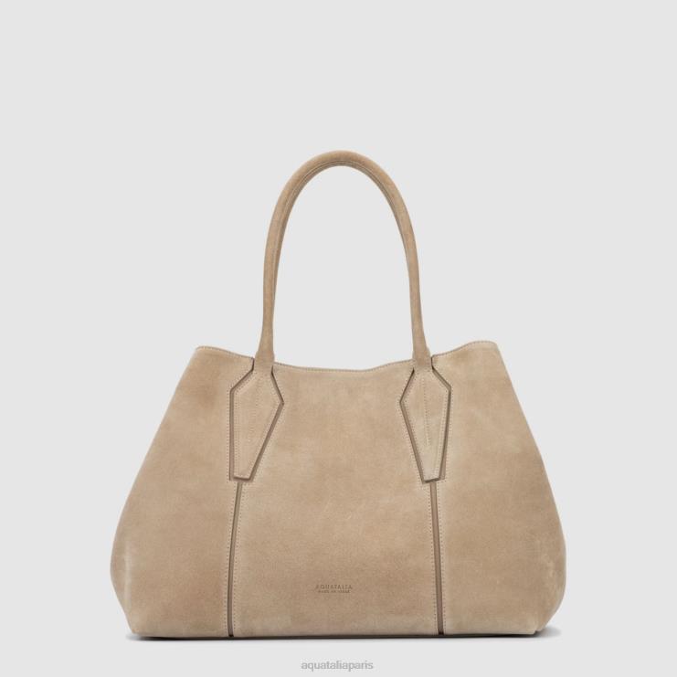 femmes Aquatalia taupe clair fourre-tout parme accessoires J448H324