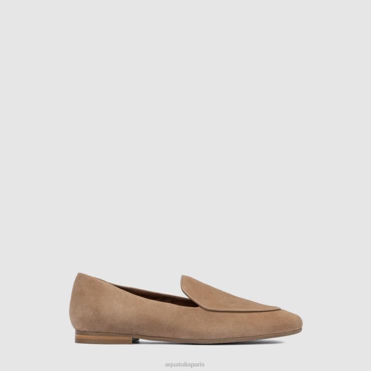 femmes Aquatalia taupe clair calandre appartements J448H49
