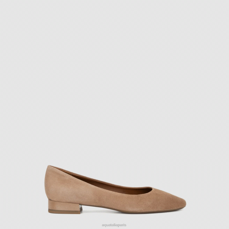 femmes Aquatalia taupe clair penina appartements J448H66