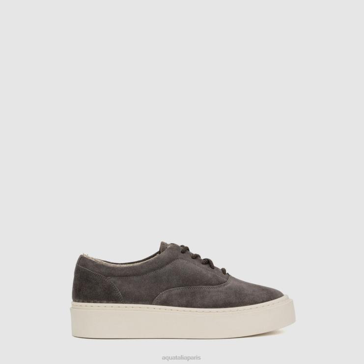 femmes Aquatalia marron foncé lora baskets J448H167