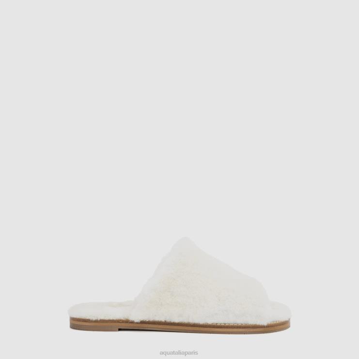 femmes Aquatalia blanc ariane chaussons J448H172