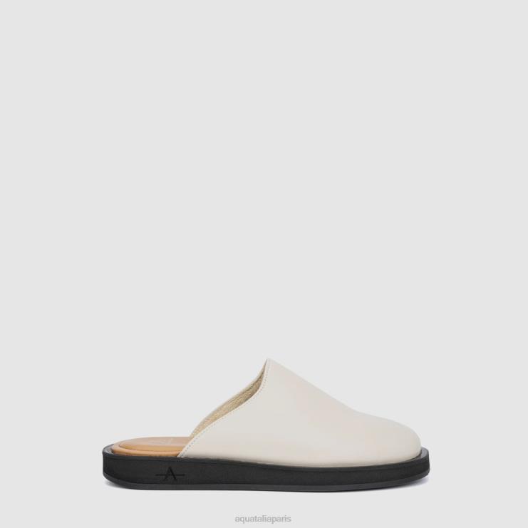 femmes Aquatalia blanc gemme chaussons J448H54