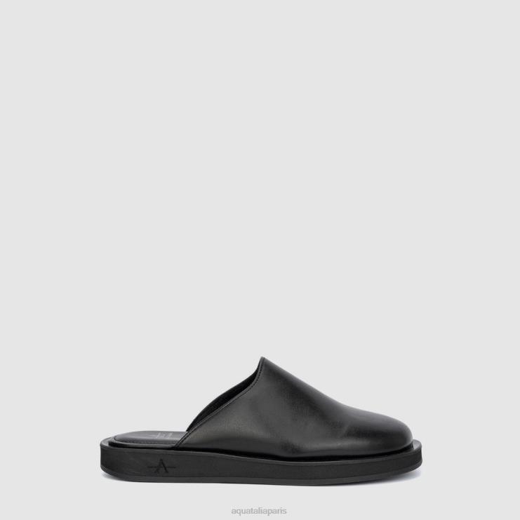 femmes Aquatalia noir gemme chaussons J448H55