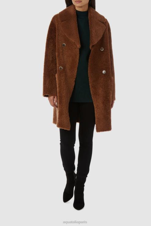 femmes Aquatalia Cognac double s'habille J448H273