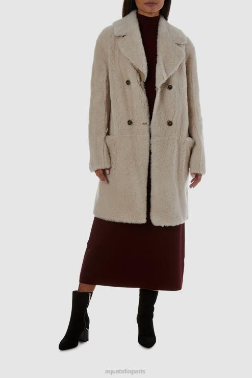 femmes Aquatalia beige double s'habille J448H272
