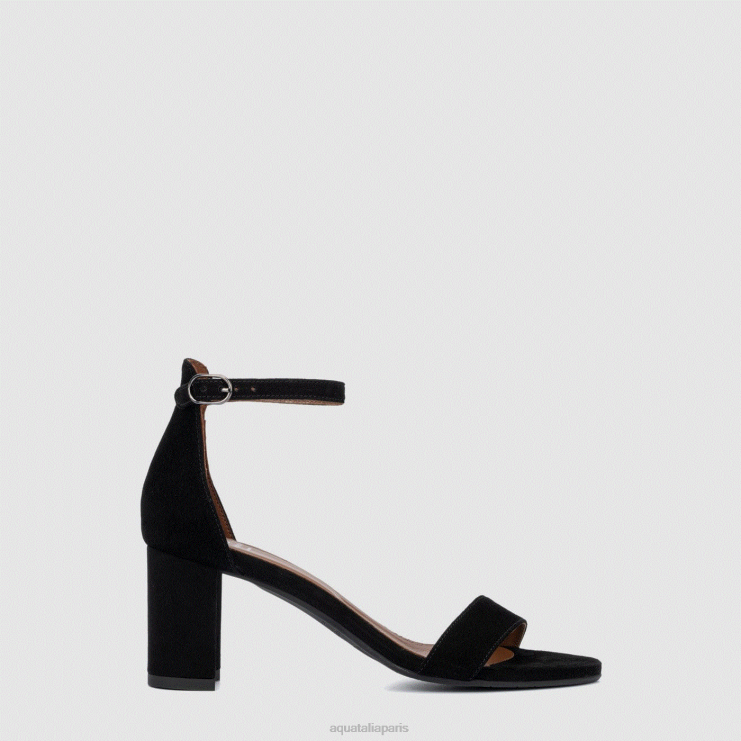femmes Aquatalia noir Shanna talons J448H139