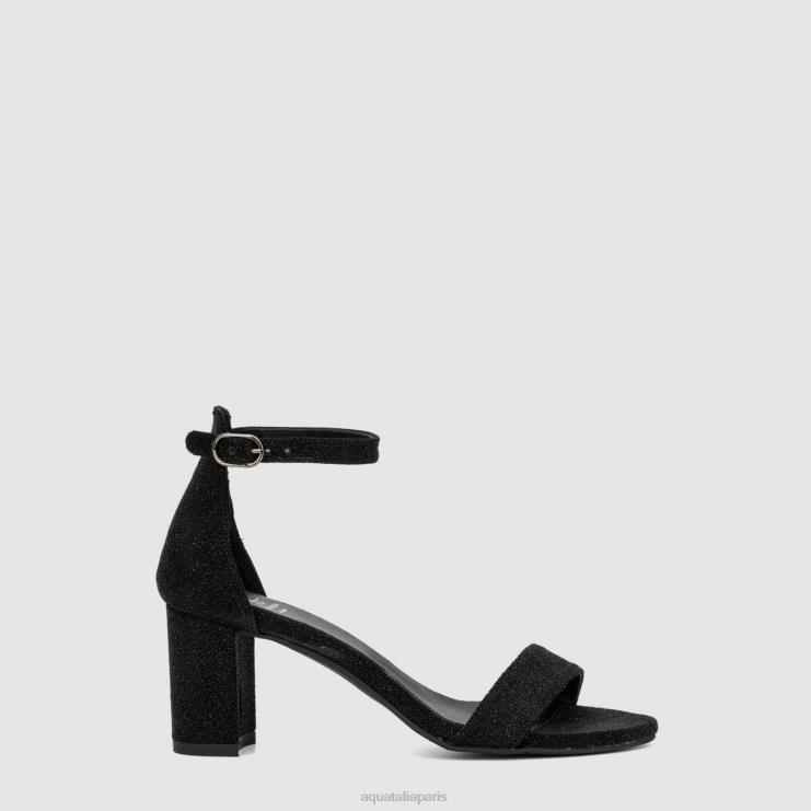 femmes Aquatalia noir Shanna talons J448H141