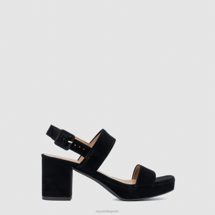 femmes Aquatalia noir melly talons J448H103