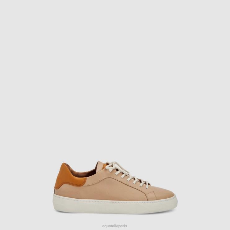 Hommes Aquatalia cappuccino/souci Ricardo baskets J448H247