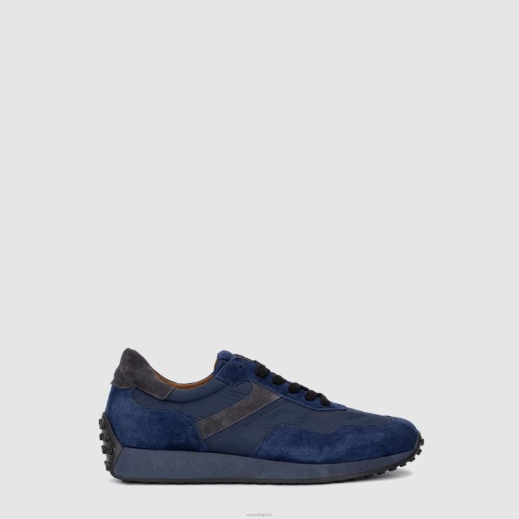Hommes Aquatalia cobalt maurizio baskets J448H236
