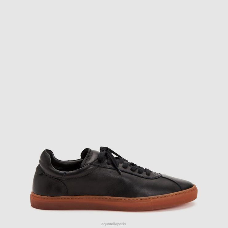 Hommes Aquatalia noir Scott baskets J448H250