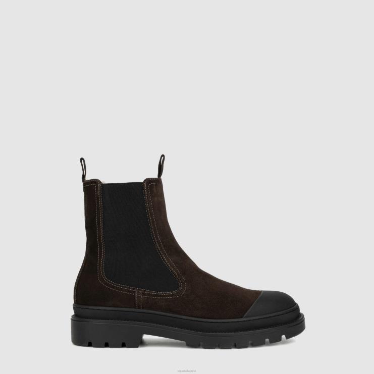 Hommes Aquatalia brun Kent bottes J448H222