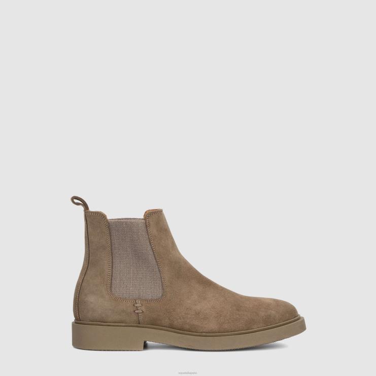 Hommes Aquatalia taupe clair pietro bottes J448H218