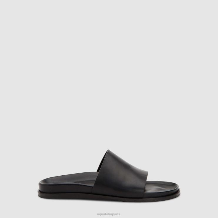 Hommes Aquatalia noir otto des sandales J448H255