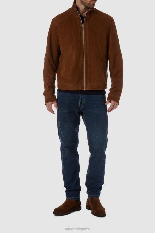 Hommes Aquatalia Cognac messine s'habille J448H310