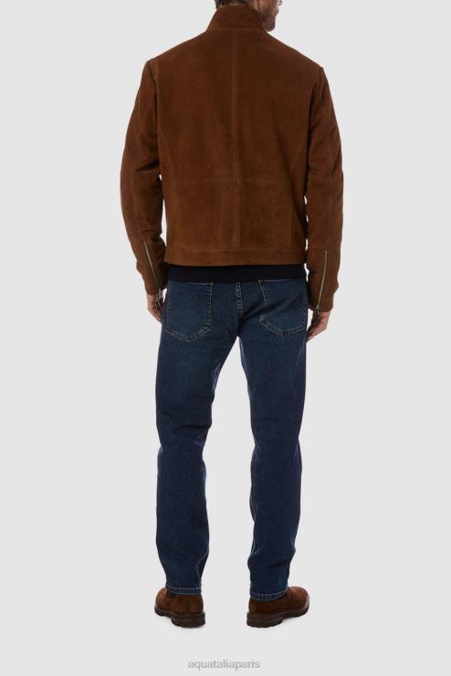 Hommes Aquatalia Cognac messine s'habille J448H310