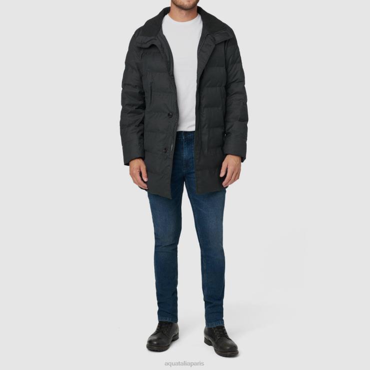 Hommes Aquatalia gris foncé Barcelone s'habille J448H296