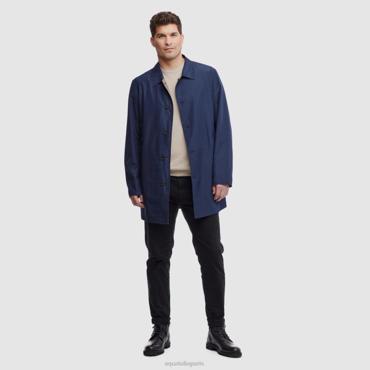 Hommes Aquatalia marine foncé/beige Merano s'habille J448H293
