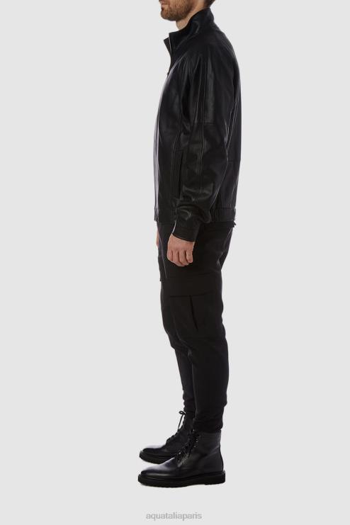 Hommes Aquatalia noir Tarente s'habille J448H316