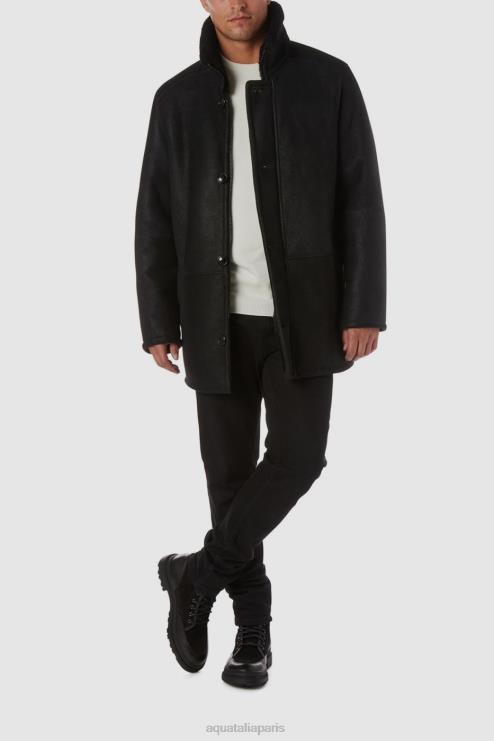 Hommes Aquatalia noir jokas s'habille J448H303