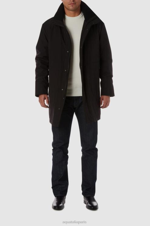 Hommes Aquatalia noir pablo s'habille J448H311