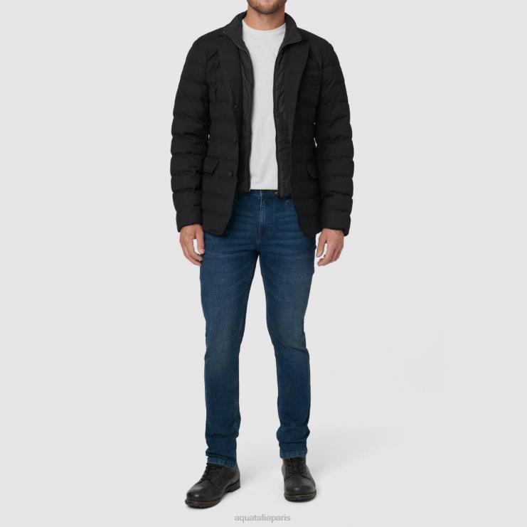 Hommes Aquatalia noir siviglia s'habille J448H314