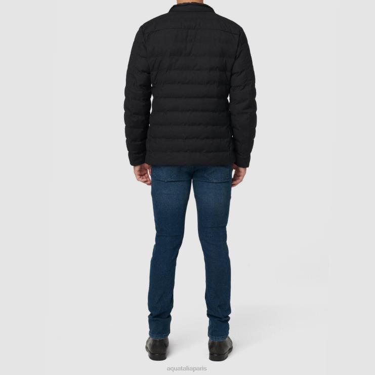 Hommes Aquatalia noir siviglia s'habille J448H314