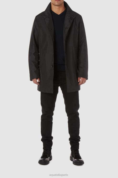 Hommes Aquatalia noir teramo s'habille J448H318
