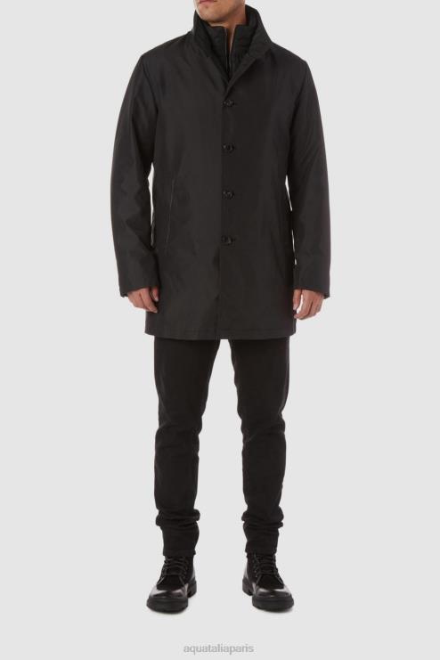 Hommes Aquatalia noir teramo s'habille J448H318