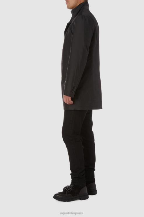 Hommes Aquatalia noir teramo s'habille J448H318