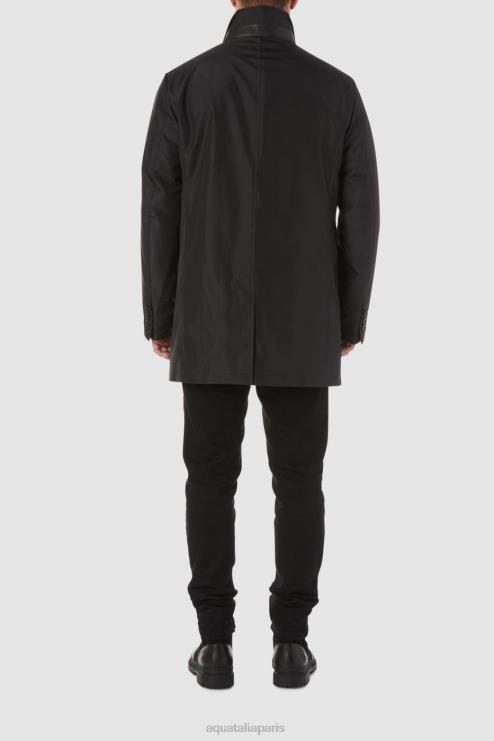 Hommes Aquatalia noir teramo s'habille J448H318