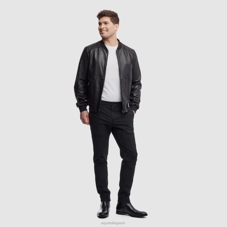 Hommes Aquatalia noir torres s'habille J448H294