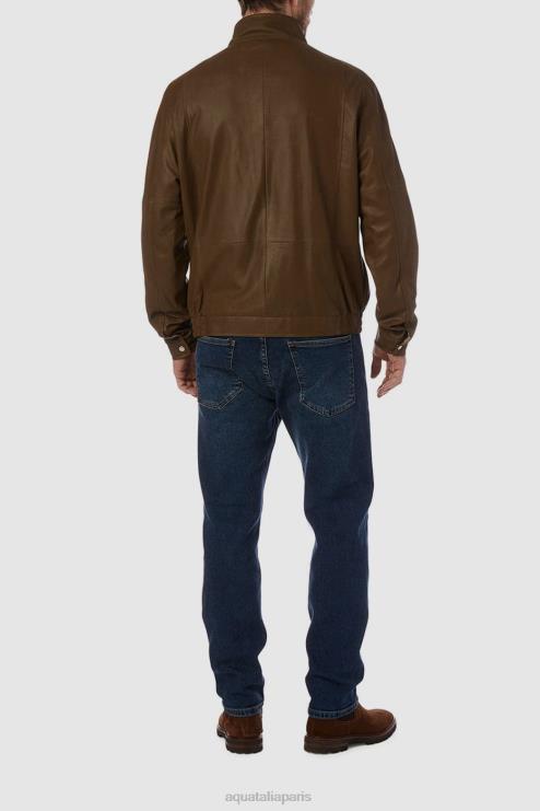Hommes Aquatalia olive Tarente s'habille J448H317