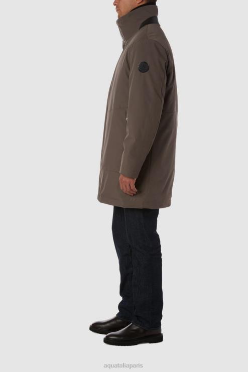 Hommes Aquatalia taupe pablo s'habille J448H312